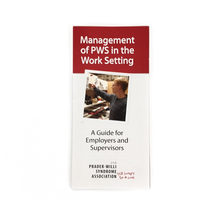 Management of PWS in the Work Setting, A Guide for Employers and Supervisors (Pamphlet) - Prader ...