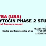 Oxytocin Special Announcement 1, Prader-Willi Syndrome Association | USA