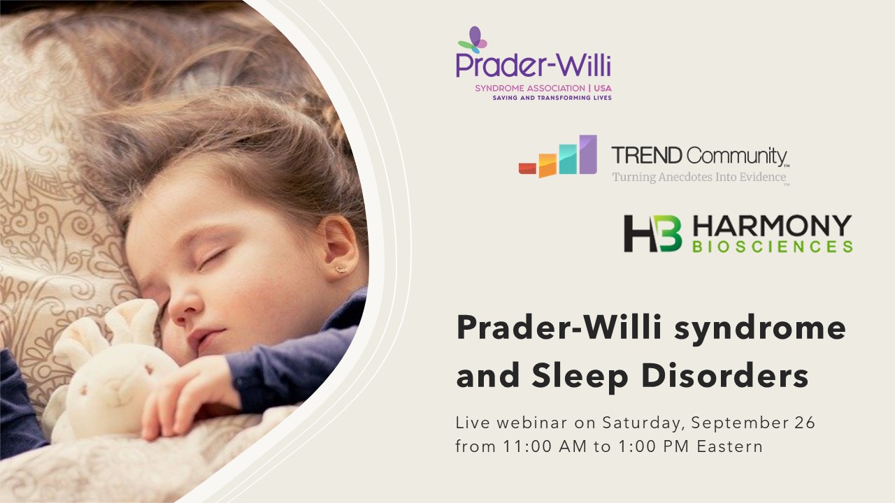 Sleep Webinar, Prader-Willi Syndrome Association | USA