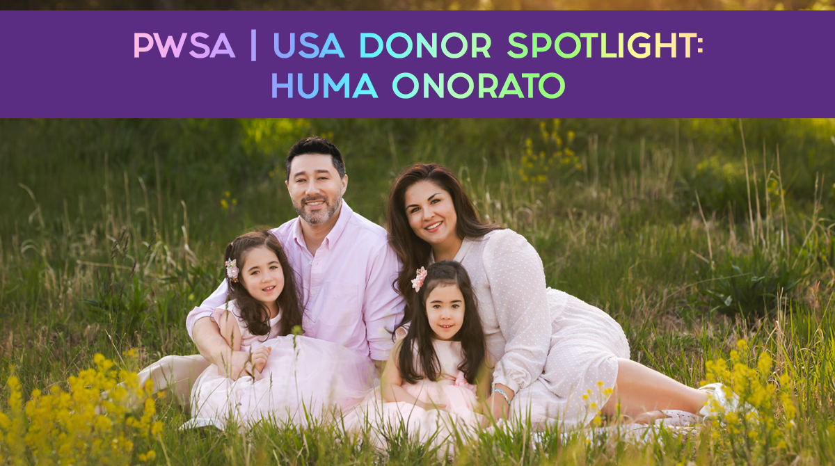 Donorspotlight Huma, Prader-Willi Syndrome Association | USA