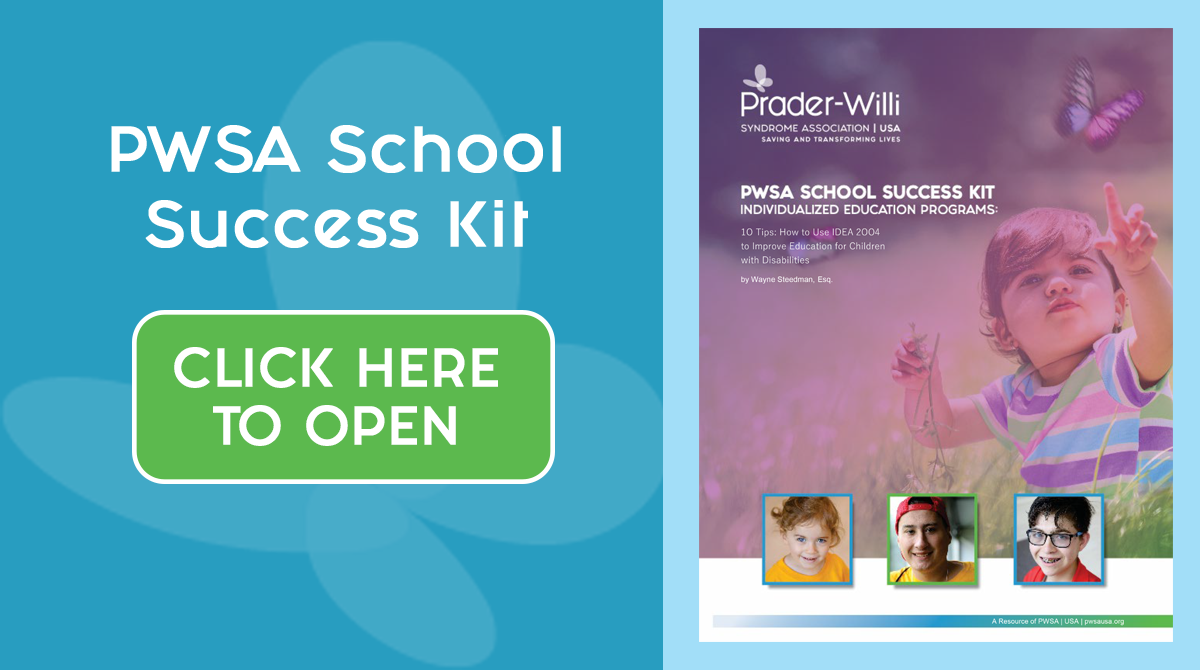 School Success: Effective Advocacy - Prader-Willi Syndrome Association ...
