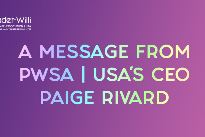 Paigemessage 1, Prader-Willi Syndrome Association | USA