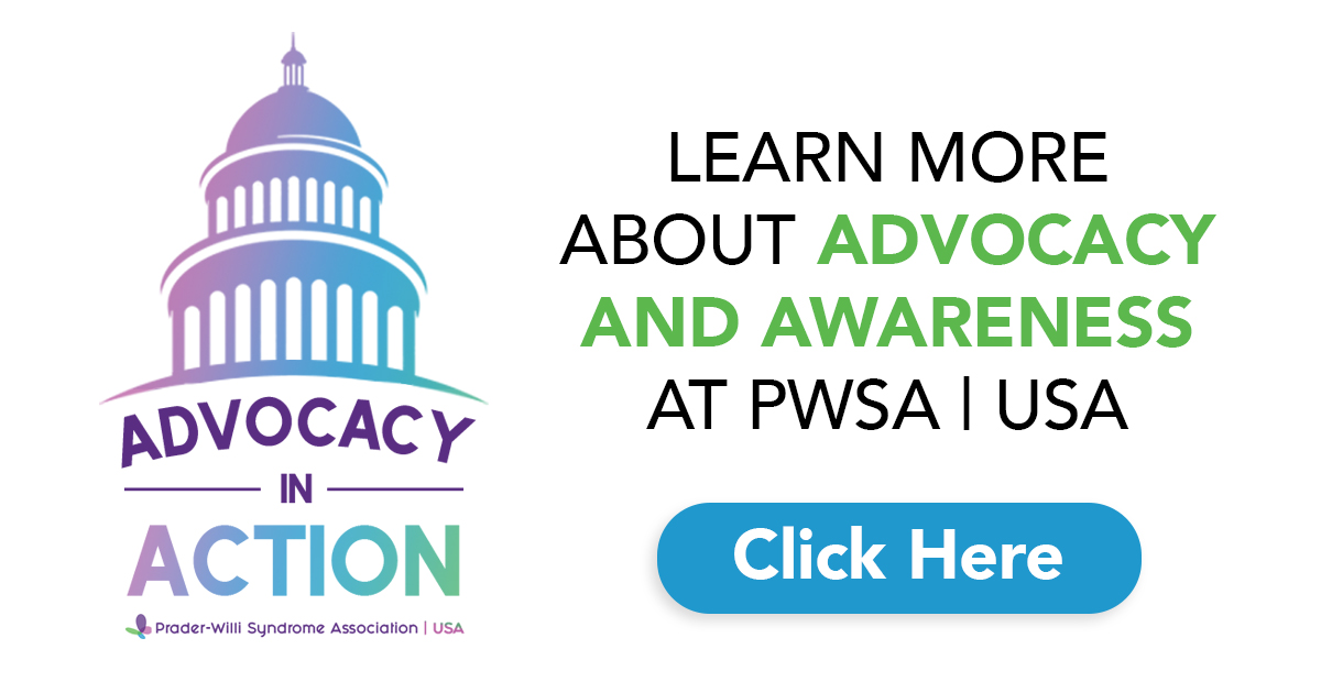 Advocacygraphic, Prader-Willi Syndrome Association | USA