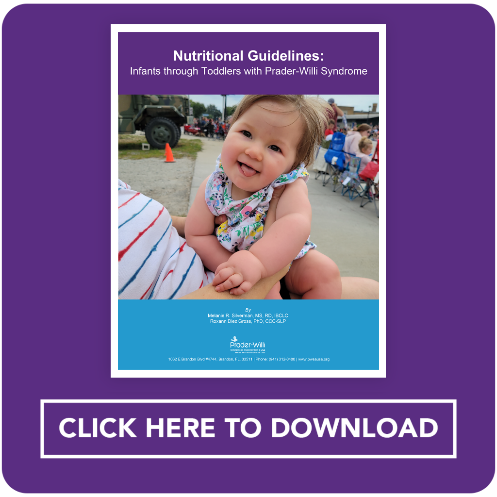 Nutrition Children, Prader-Willi Syndrome Association | USA
