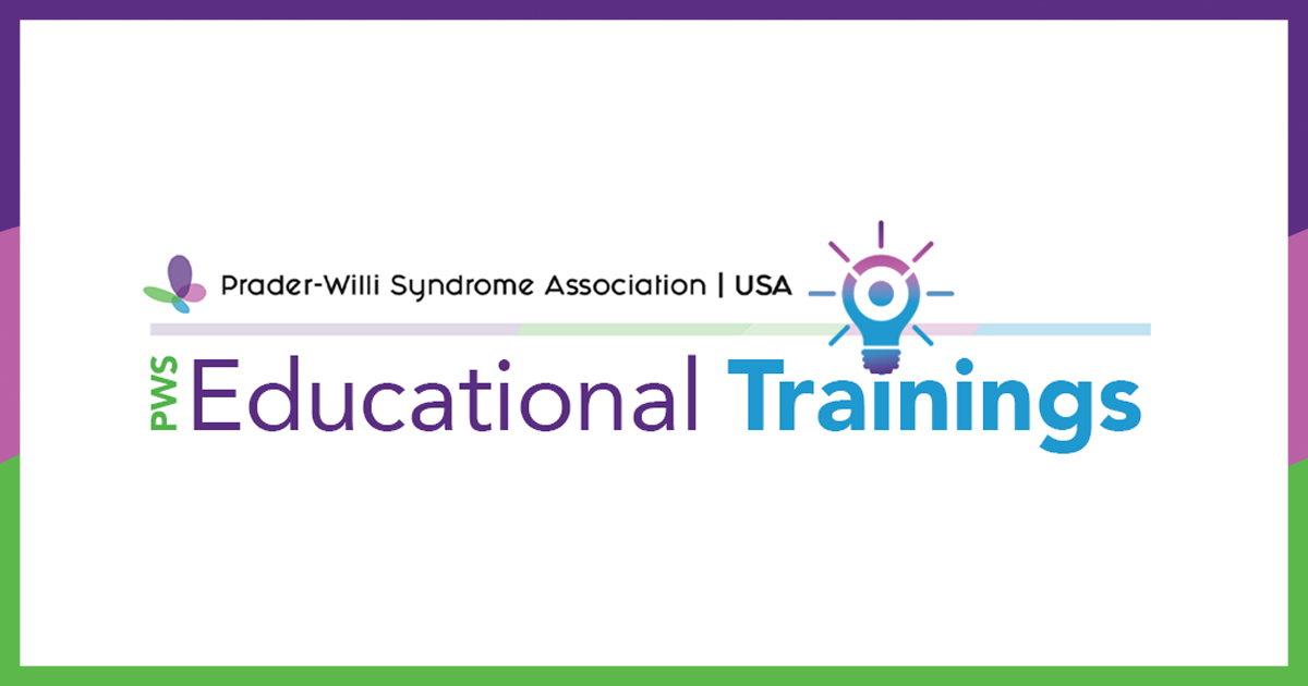 Trainings2, Prader-Willi Syndrome Association | USA