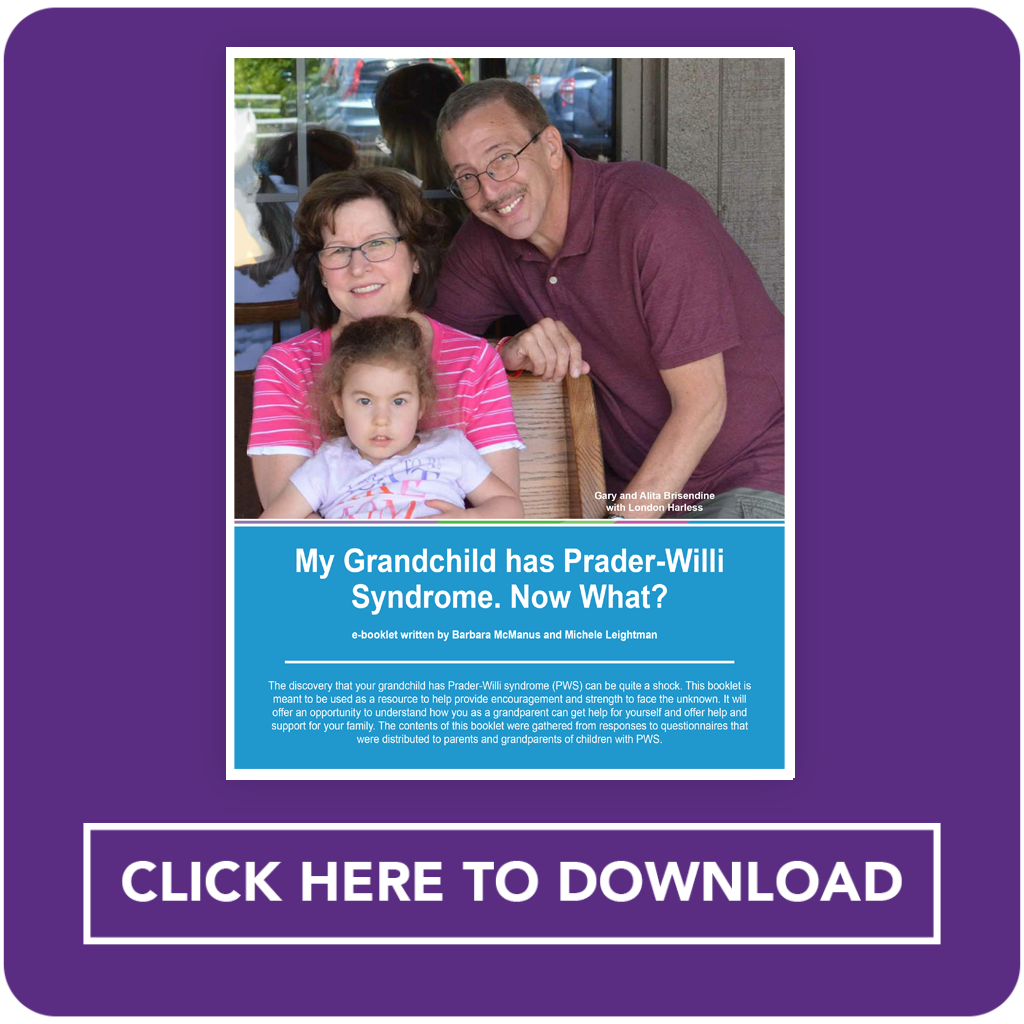 Booklet Grandparent, Prader-Willi Syndrome Association | USA