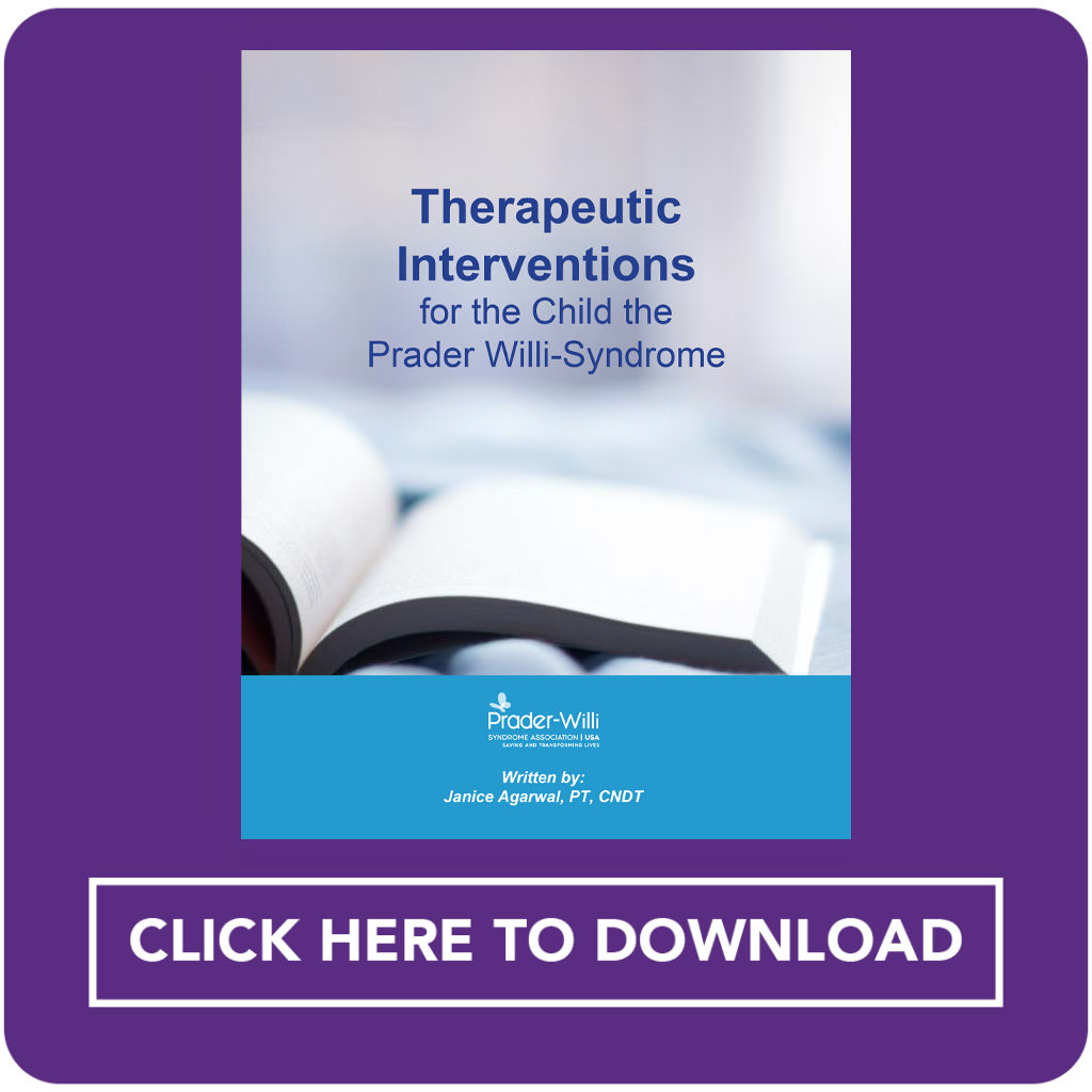 Booklet Pwsmanage 1, Prader-Willi Syndrome Association | USA