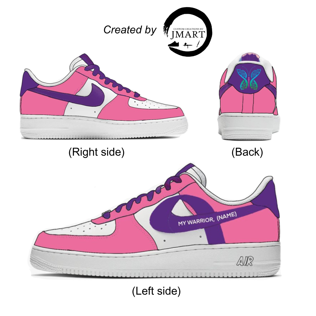 Nike Air Force 1 Custom Sneaker Art