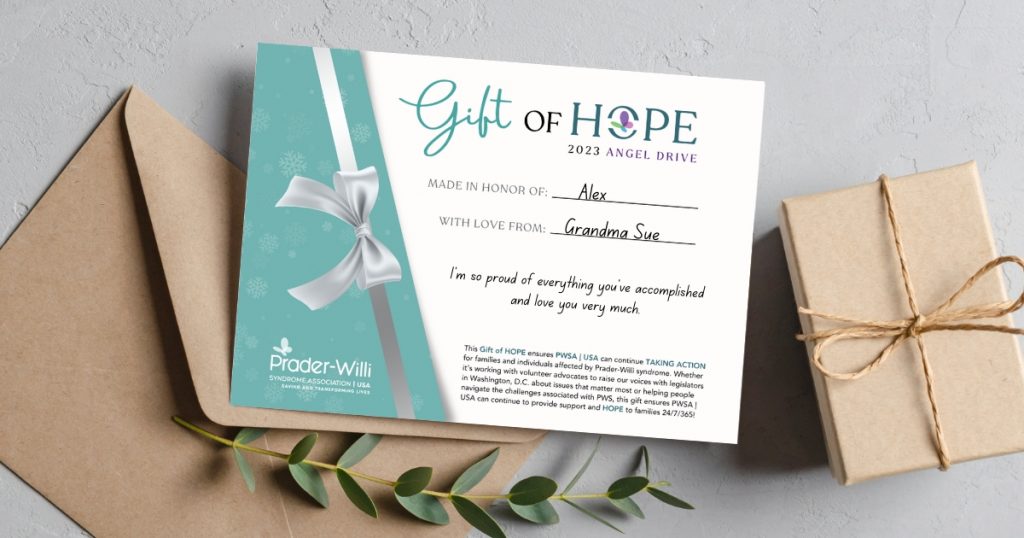 Gift of Hope for PWSA USA