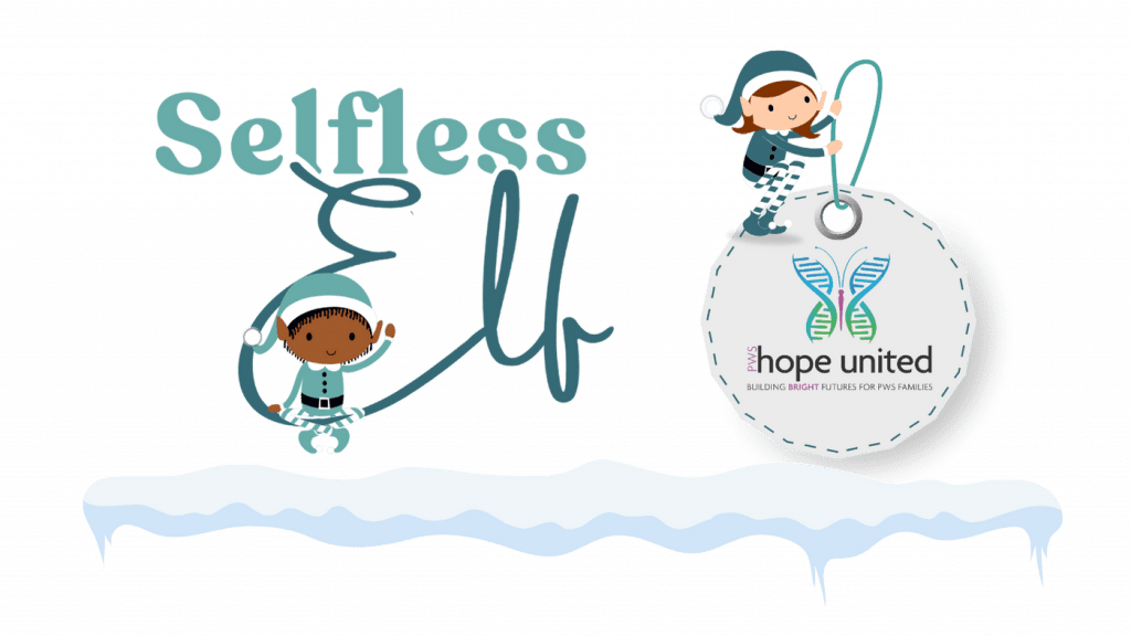 Selfless Elf Fundraiser for Hope United with Prader Willi Syndrome Association