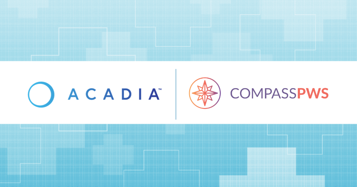 Acadia and Compass PWS Trial Logo