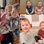 Photo collage of multiple children with Prader-Willi Syndrome