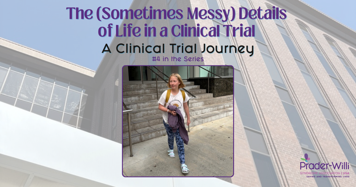 The (Sometimes Messy) Details of Life in a Clinical Trial PWSA USA